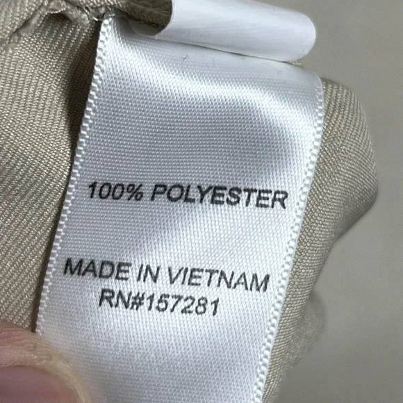 Mizzen+Main Pants Mens 38x32 Beige Baron Chino Athletic Performance Golf - Picture 7 of 8